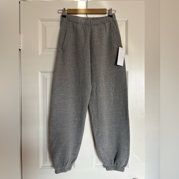Spiritual Gangster Shine Sol Sweatpants Gray ✨NWT NEW $148 Sml - Picture 6 of 11